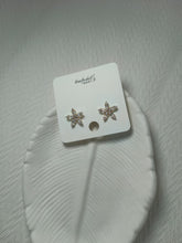 Golden starfish style Earrings